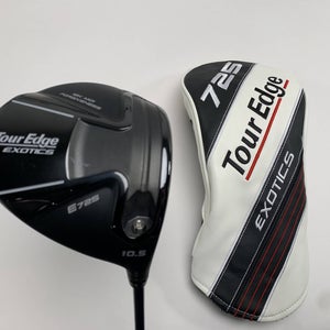 Tour Edge Exotics E725 Driver 10.5* Project X Denali Blue 5.5 60g Regular RH HC