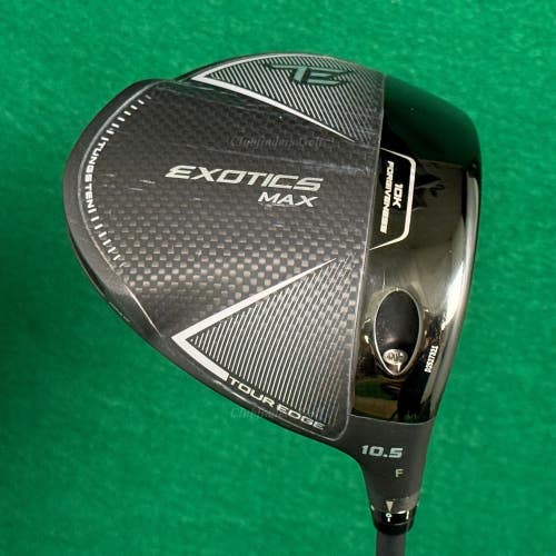 Tour Edge Exotics MAX 10.5 Driver Fujikura Ventus Red 5-R Graphite Regular w/HC