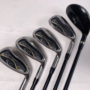 Tour Edge Moda Silk Iron Set 6H-7-PW+SW Ladies Graphite Womens RH NO 9 IRON