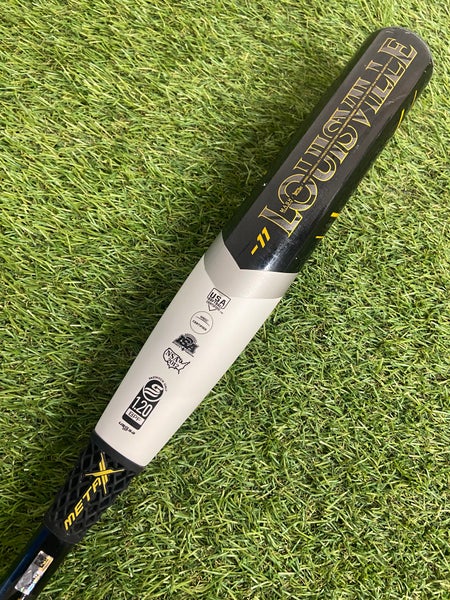 Black 2024 Louisville Slugger Meta Composite Bat (-11) 18 oz 29" (Used)