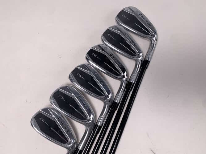 TaylorMade Qi Iron Set 5-PW Fujikura Ventus TR 5A 50g Senior Graphite Mens RH