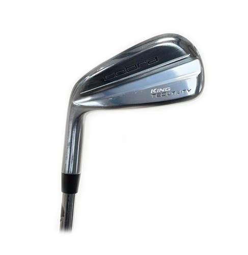 LH Cobra King Tec Utility 4 Iron Steel KBS $-Taper Lite Stiff Flex