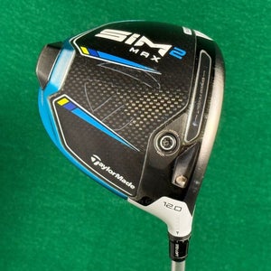 Lady TaylorMade SIM2 MAX 12 Driver Factory 45-L Graphite Ladies w/HC