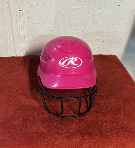 Pink  Rawlings Batting Helmet size 6 1/4 - 6 7/8