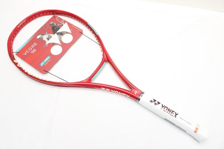 *NEW* 2026 YONEX VCORE 98 (305g) GEN 8 TENNIS RACQUET (4 1/4) RUBY RED
