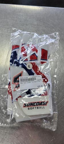New Suncoast large softball batting gloves 11497-S000155485