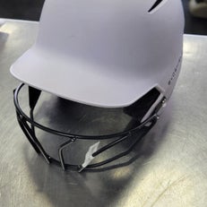 Used Evoshield WHITE WITH MASK Batting Helmet w/Mask White M/L 11497-S000155486