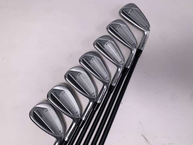 Ping i240 Iron Set 4-PW Orange Dot Alta CB AWT Regular Graphite Mens RH 2* Flat