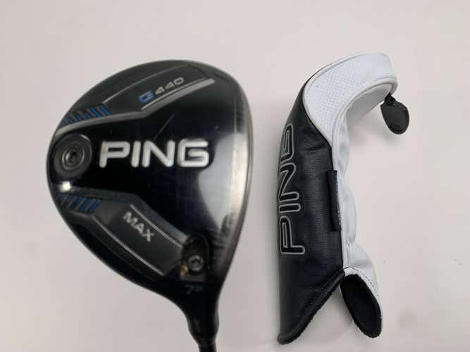 Ping G440 MAX 7 Fairway Wood 21* Alta CB 65g Stiff Graphite Mens RH HC
