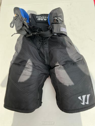 Black Junior XL Warrior Covert QRE20 pro Hockey Pants (Used)