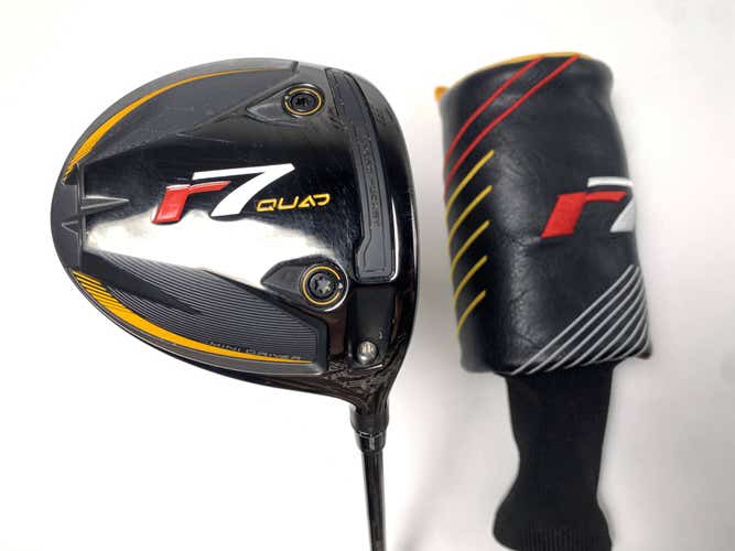 TaylorMade R7 Quad Mini Driver 13.5* Fujikura Speeder MD Stiff Graphite RH HC