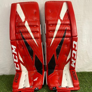 CCM Extreme Flex 4 Goalie Leg Pads Inline Slider | Senior 36" Pro Stock