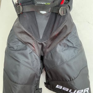 Black Senior Medium Bauer Vapor Hyperlite Hockey Pants (New)