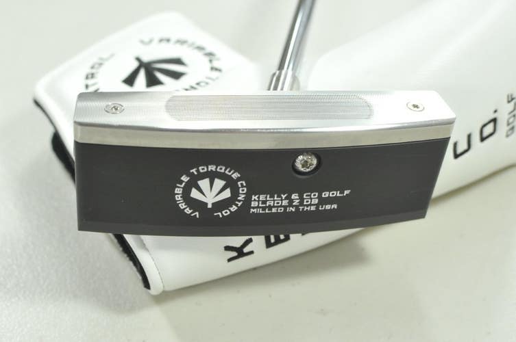 Kelly and Co Golf Blade Z DB CS 35" 70* Putter Steel KBS VTC Variable Torque