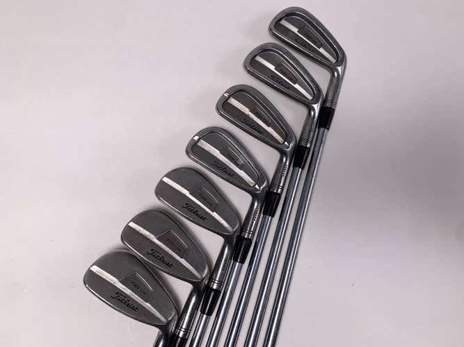 Titleist 735 CM Chrome Iron Set 3-PW Project X Rifle Stiff Steel RH NO 7 IRON