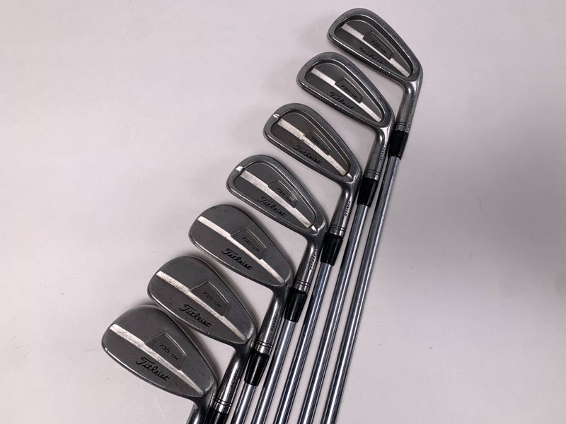 Titleist 735 CM Chrome Iron Set 3-PW Project X Rifle Stiff Steel RH NO 7 IRON