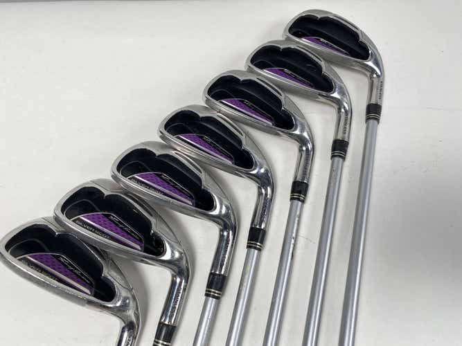 Tommy Armour Silver Scot Iron Set 5-PW+SW Ladies Graphite Womens RH