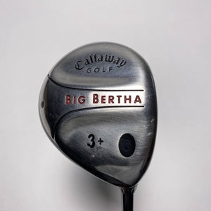 Callaway Big Bertha 2004 3+ Fairway Wood 13* RCH 75w Firm Graphite Mens RH