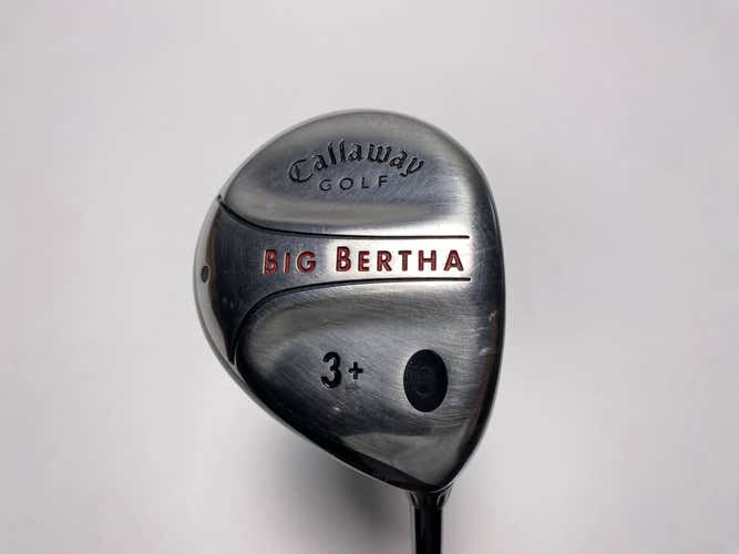 Callaway Big Bertha 2004 3+ Fairway Wood 13* RCH 75w Firm Graphite Mens RH