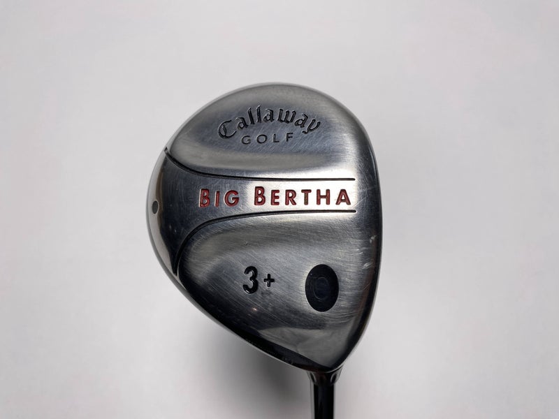 Callaway Big Bertha 2004 3+ Fairway Wood 13* RCH 75w Firm Graphite Mens RH