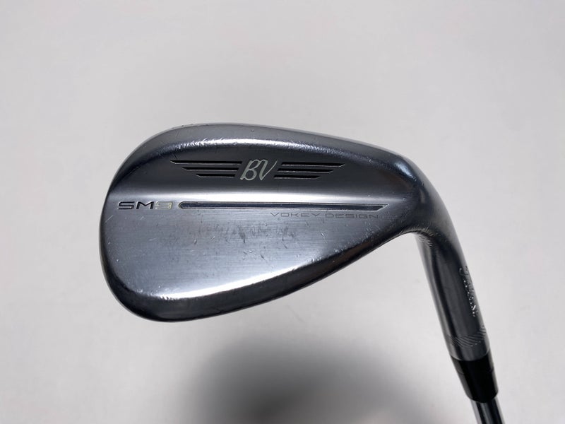 Titleist Vokey SM9 Tour Chrome Wedge 58* 10 Bounce S-Grind Wedge Steel Mens RH
