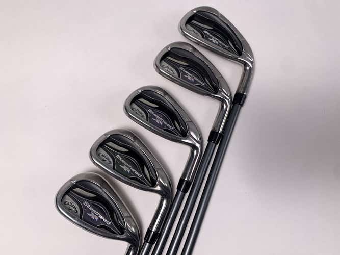 Callaway Steelhead XR Iron Set 6-PW Matrix Ozik Program F15 Regular Graphite RH