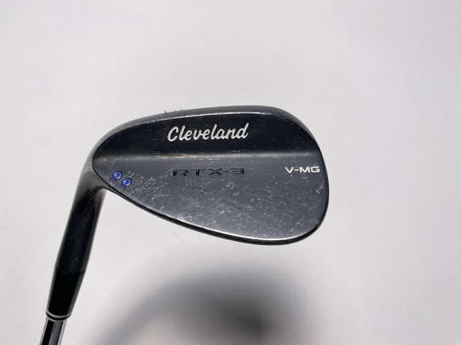 Cleveland RTX 3 Black Satin Wedge 56* 11 Bounce Dynamic Gold Wedge Steel Mens LH