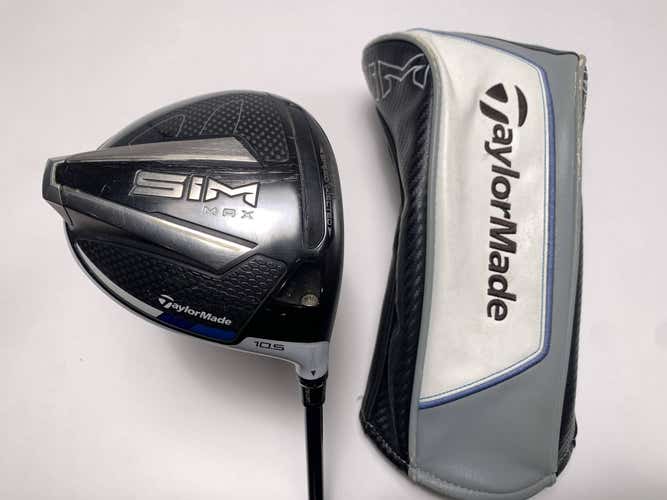 TaylorMade SIM MAX Driver 10.5* Fujikura Ventus Blue 6-S Stiff Graphite RH HC