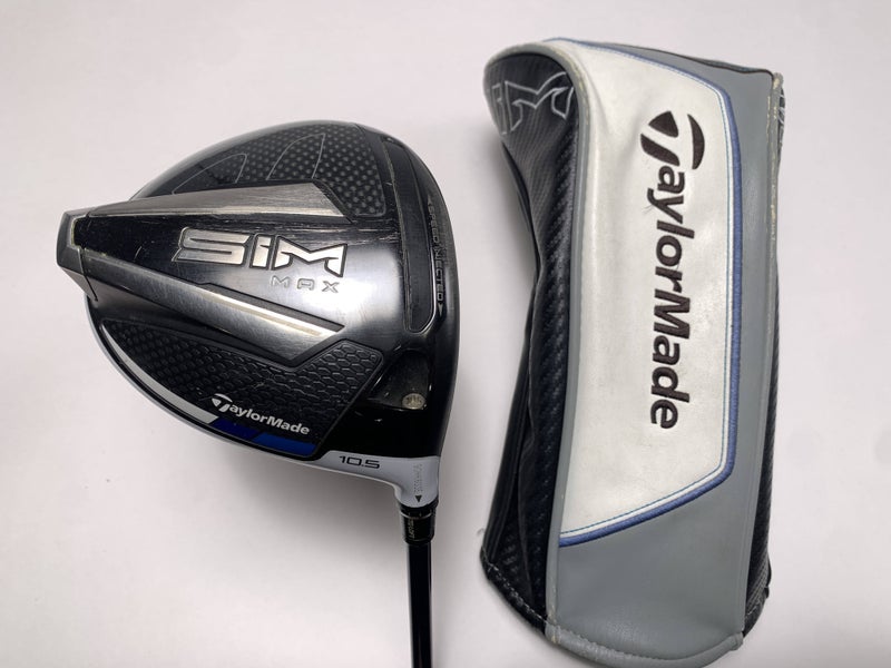 TaylorMade SIM MAX Driver 10.5* Fujikura Ventus Blue 6-S Stiff Graphite RH HC