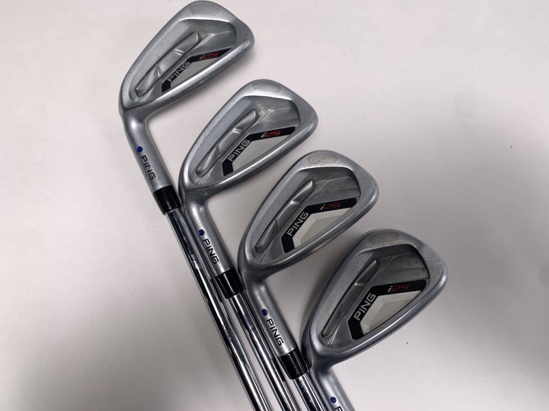 Ping i25 Iron Set 7-PW Blue Dot CFS Soft Regular Steel Mens LH