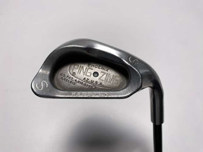 Ping Zing Sand Wedge SW Black Dot Karsten 101 Wedge Graphite Mens RH