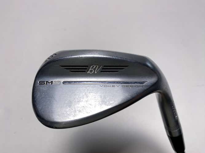 Titleist Vokey SM9 Tour Chrome Wedge 56* 8 Bounce M-Grind Wedge Steel Mens RH