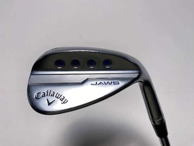 Callaway Jaws MD5 Platinum Chrome Wedge 56* 12 Bounce W-Grind S200 115g Steel RH