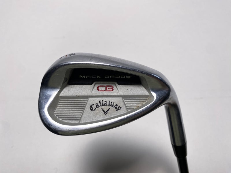 Callaway Mack Daddy CB Wedge 54* 14 Bounce KBS Hi-Rev G 80g Regular Graphite RH