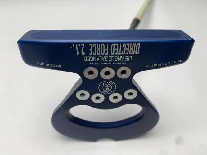 L.A.B. Golf Directed Force 2.1T7 Putter 34" 70* BGT Stability Mens RH