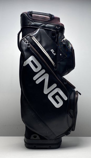 Ping DLX Cart Bag Black 15-Way Divide No Strap Golf Bag