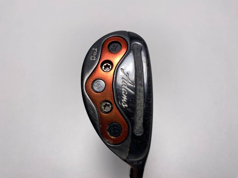 Adams Red 2015 4 Hybrid 23* Matrix Altus Tour Stiff Graphite RH Midsize Grip