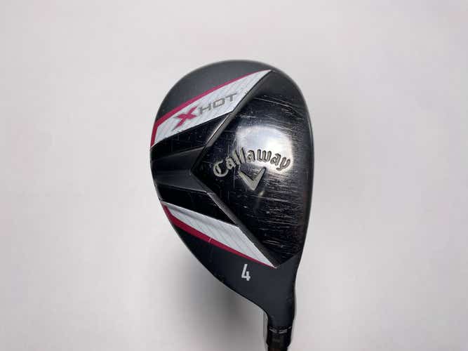 Callaway X Hot 19 4 Hybrid 22* 60g Senior Graphite Mens RH Oversize Grip
