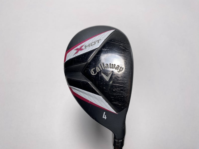 Callaway X Hot 19 4 Hybrid 22* 60g Senior Graphite Mens RH Oversize Grip
