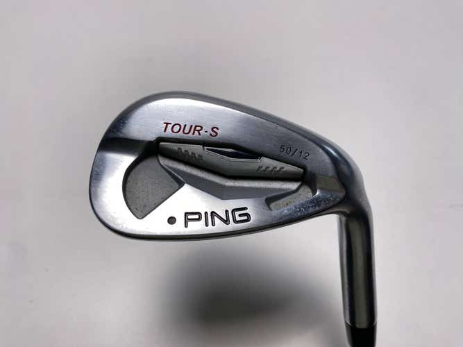 Ping Tour-S Chrome Wedge 50* 12 Bounce Black Dot TT DG S300 Stiff Steel Mens RH