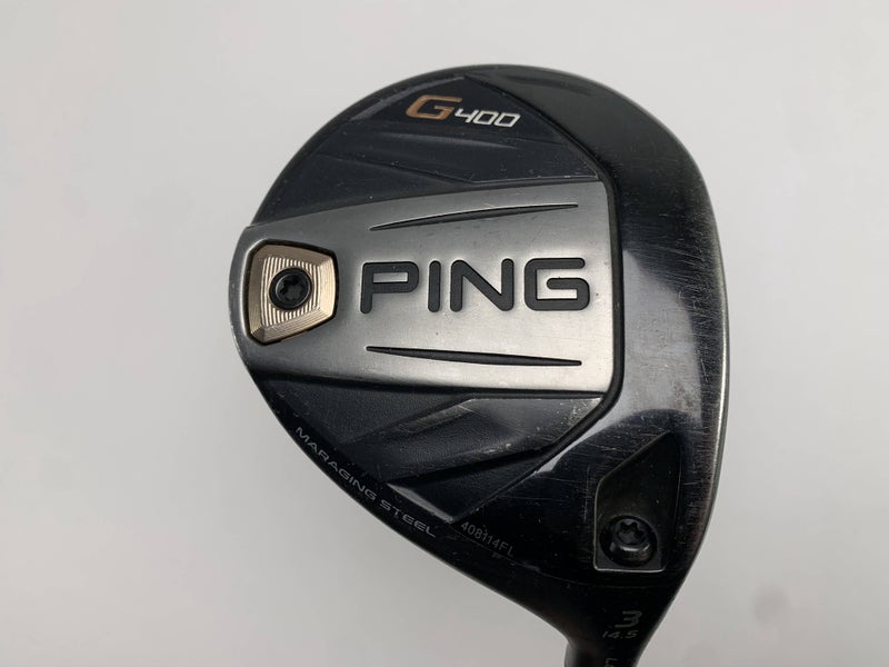 Ping G400 3 Fairway Wood 14.5* Alta CB Soft Regular 65g Senior Graphite Mens RH