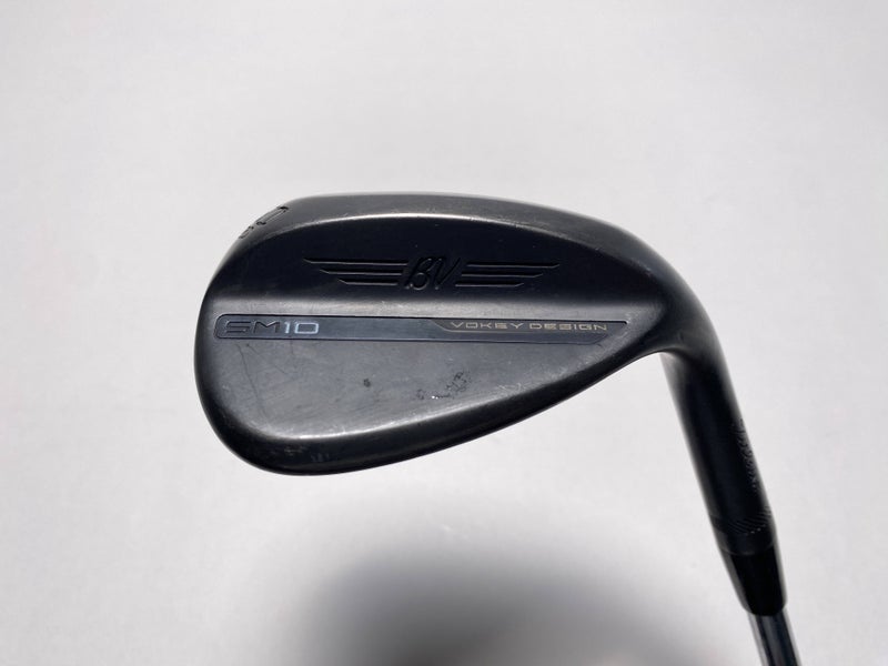 Titleist Vokey SM10 Jet Black Wedge 60*12 Bounce D-Grind WedgeWorks Steel Men RH
