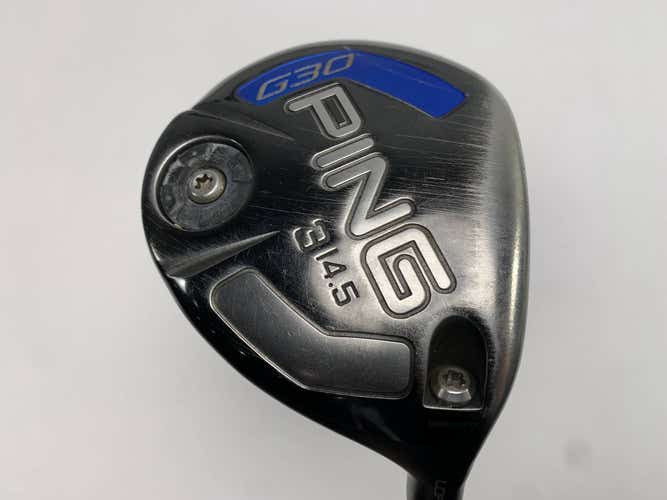 Ping G30 3 Fairway Wood 14.5* Grafalloy ProLaunch Blue 65g Stiff RH Midsize Grip