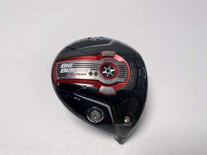 Callaway Big Bertha Alpha 815 DBD Driver 10.5* HEAD ONLY Mens RH