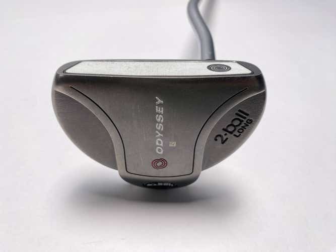 Odyssey White Ice 2-Ball Long Broomstick Putter 47" Mens RH - New Split Grip