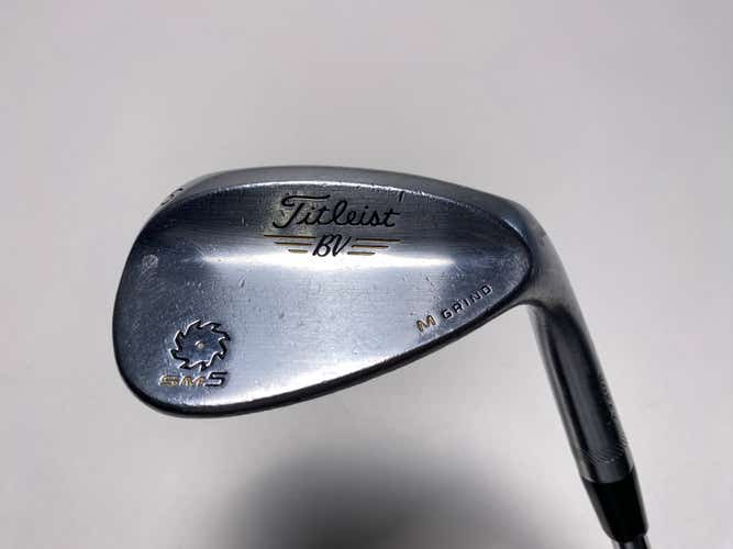 Titleist Vokey SM5 Tour Chrome Wedge 56* 10 Bounce M-Grind Wedge Steel Mens RH