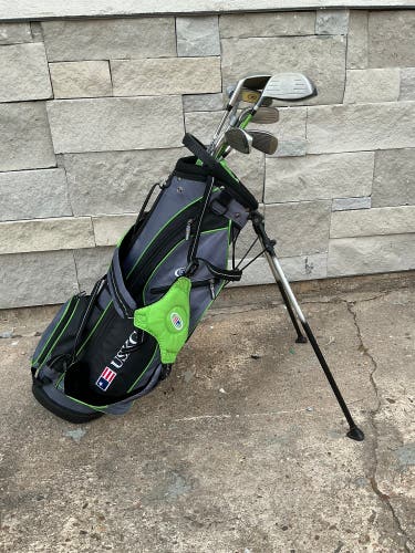 US Kids Golf US Kids Tour Series 57” Right Handed Clubs (Full Set) 6 Pieces (Used)