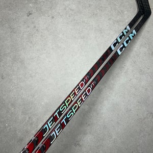 2 Pack 90 Flex P90TM Senior CCM JetSpeed FT5 Pro Left Hand Hockey Stick Pro Stock NHL (New)