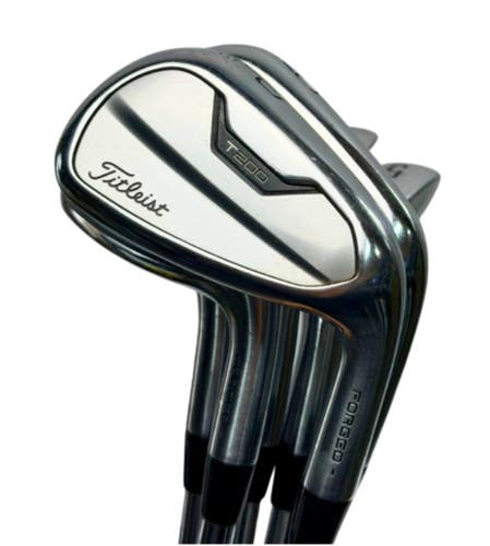 Titleist 2023 T200 Iron Set 5-PW AMT Red R300 Regular Flex