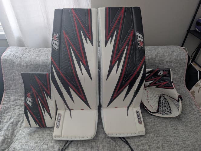 35" 2025 Brian's Optik 4 Regular Goalie Full Set (Used)